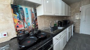 Microwave, oven, stovetop