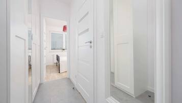 1 bedroom, iron/ironing board, travel crib, WiFi