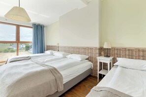 1 bedroom, iron/ironing board, travel cot, WiFi - Bright Apartment in Puck | Close to the Sea, Balcony (Puck)