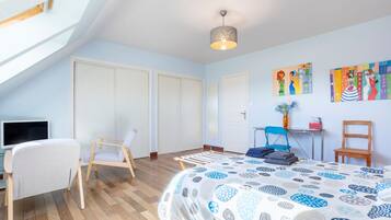 1 habitación, wifi y ropa de cama