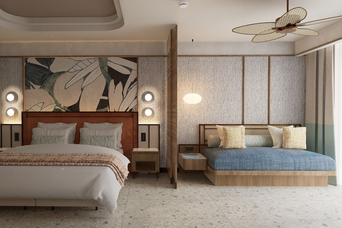 Premium bedding, free minibar, in-room safe, soundproofing
