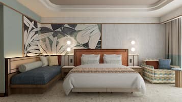 Ylelliset vuodevaatteet, ilmaiset minibaarituotteet