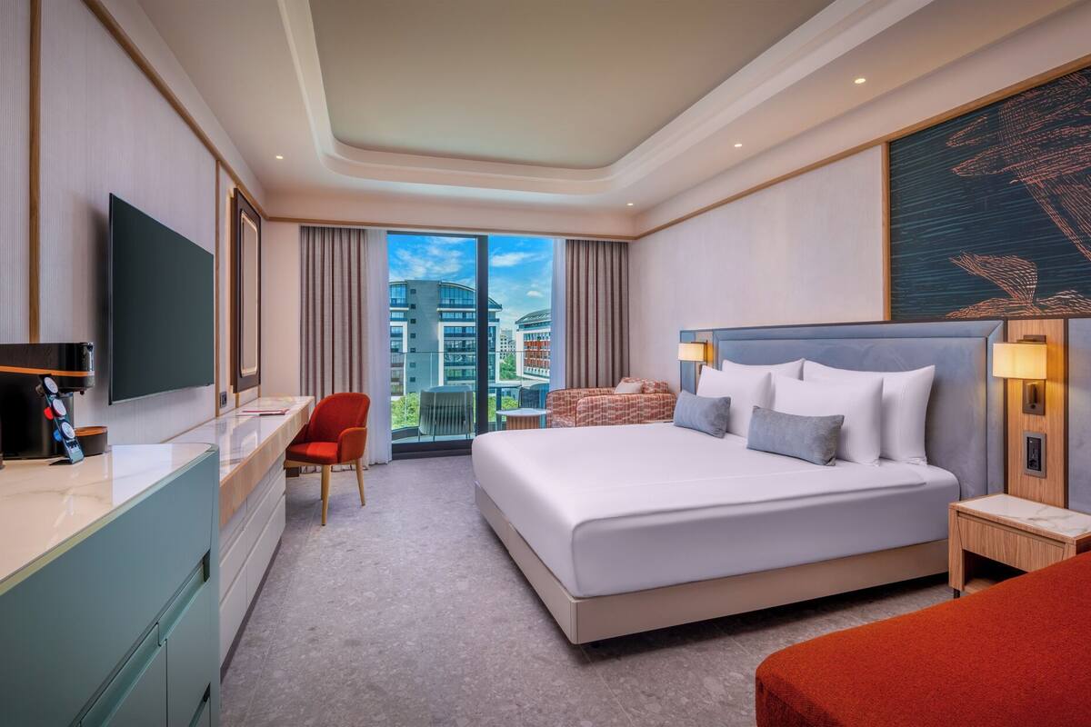 Deluxe Room Sea Side | 高級寢具、免費迷你吧、客房內保險箱、隔音