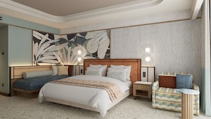 Deluxe Room Garden View | Roupas de cama premium, frigobar (abastecido com itens grátis)
