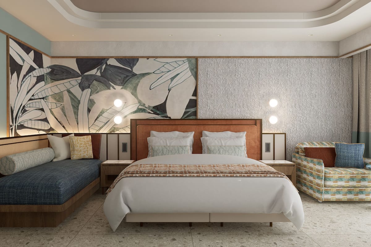 Premium bedding, free minibar, in-room safe, soundproofing