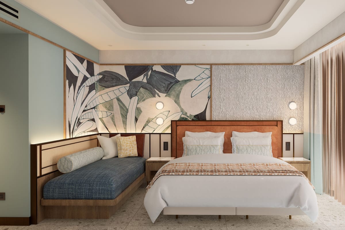 Premium bedding, free minibar, in-room safe, soundproofing