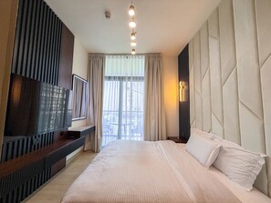In-room safe, individually decorated, blackout curtains