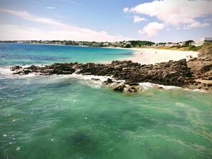 Beach nearby - Apartment in the 'La Montagne' Residence 300 m from the Beach with Sea View (Audierne)