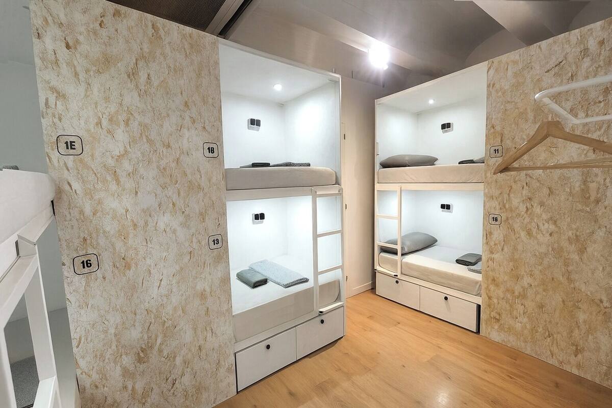 Dormitorio compartido básico | Wifi gratis