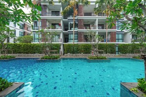 Outdoor pool - NeatestApartmentTheTitle50mtobeachC155 (Rawai)