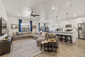 Townhome, 4 Bedrooms | Living area | Smart TV, streaming services