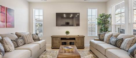 Townhome, 5 Bedrooms | Living area | Smart TV