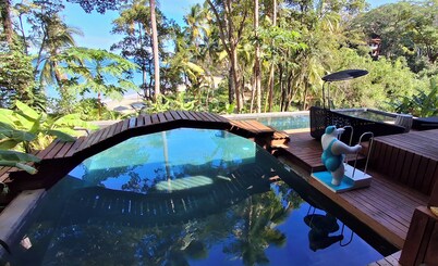 Casa Laguna: Spacious  house with Pool, Jacuzzi and fitness room in Saboga