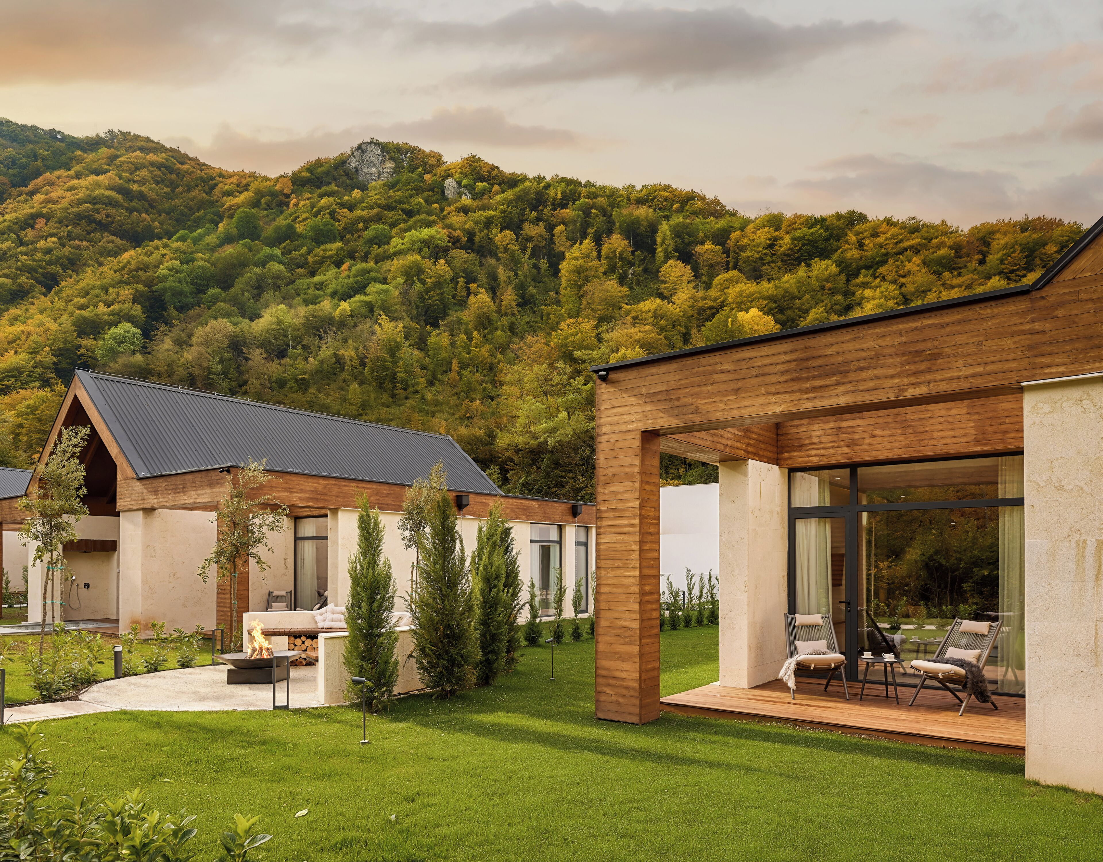 Luxury Villa, 3 Bedrooms, Garden View (Private Sauna) | Living area