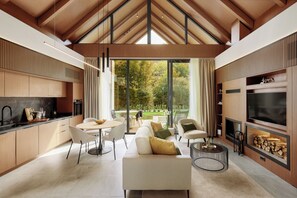 Luxury Villa, 2 Bedrooms, Garden View (Private Sauna) | Living area - Terra Homes (Kolasin)