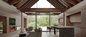 Luxury Villa, 3 Bedrooms, Garden View | Living area