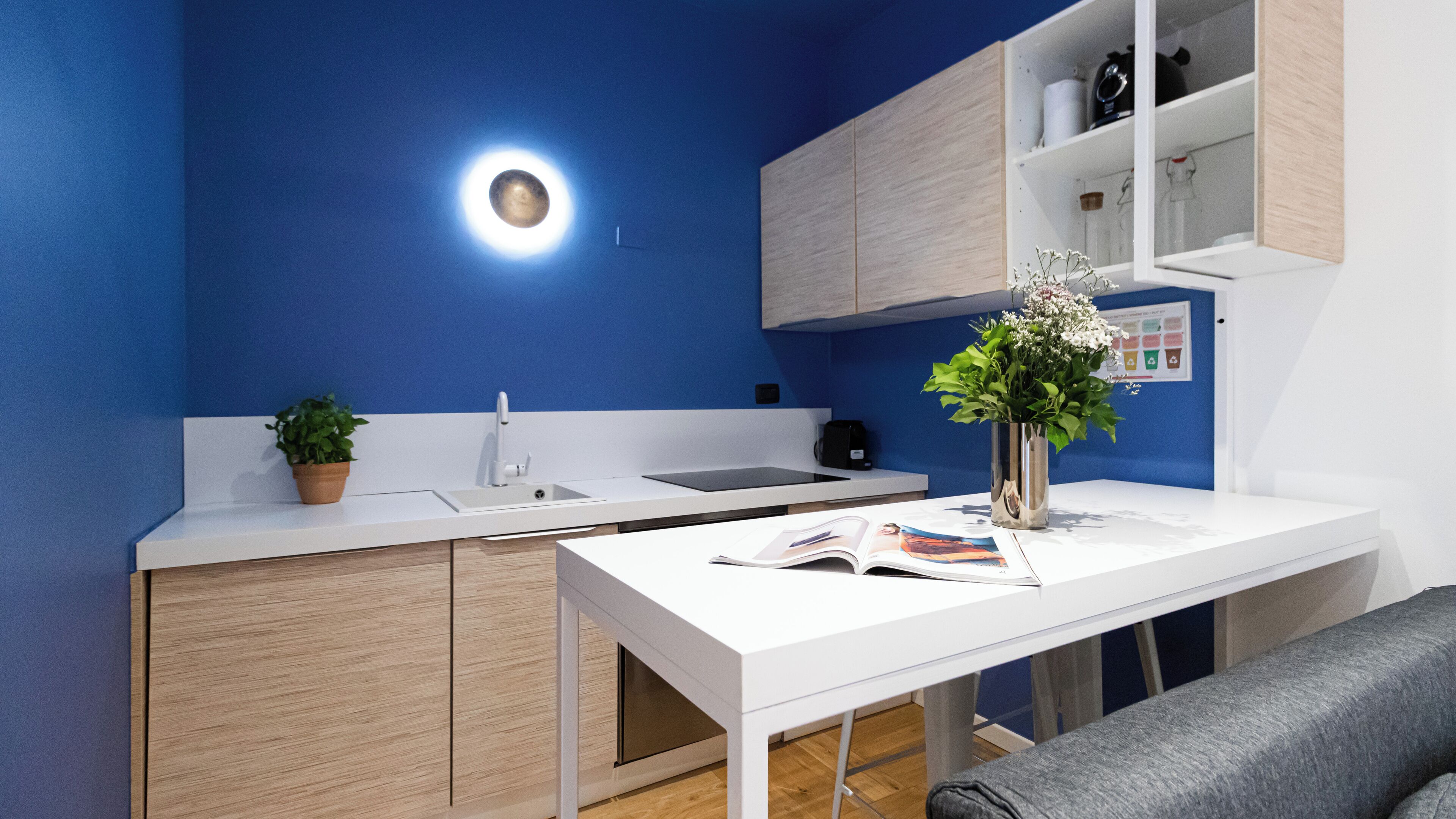 Studio (0 Bedroom) | Eigene Kochnische