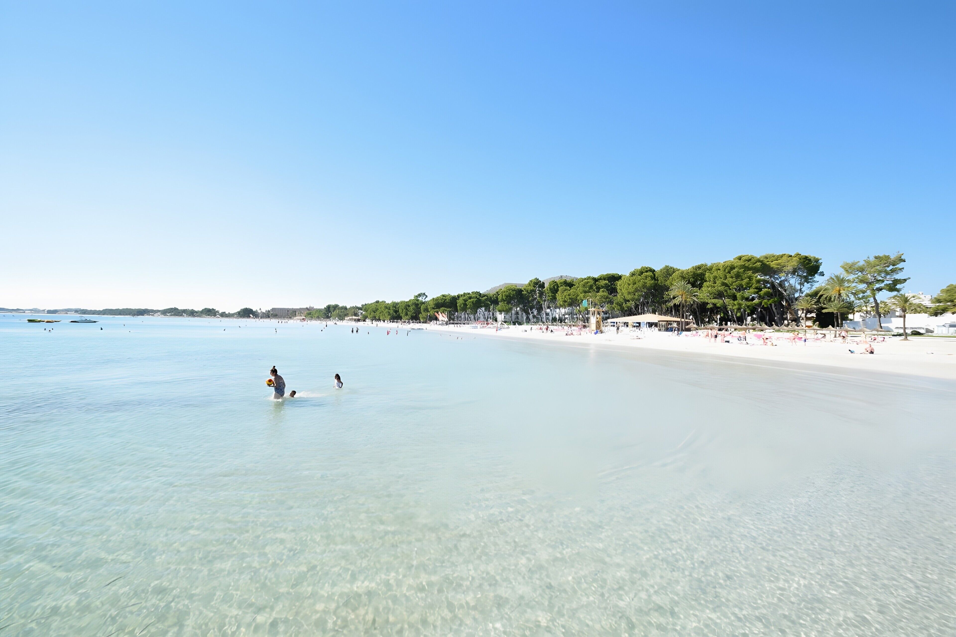 Vlak bij het strand