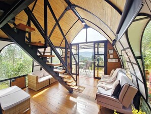 House (1 Bedroom) | Front of property - Lakeside Glamping With View, Fire Pit & Hammock (Guarne)