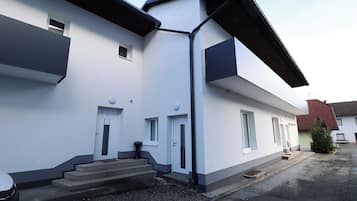 Fassade der Unterkunft