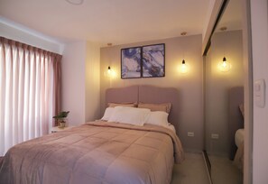 2 bedrooms, iron/ironing board, Internet, bed sheets - Bocagrande - 2BR with panoramic ocean view (Cartagena de Indias)