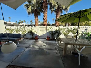 Restauration en plein air