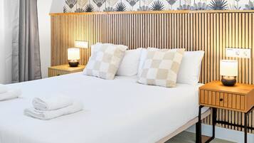 1 habitación, tabla de planchar con plancha y wifi