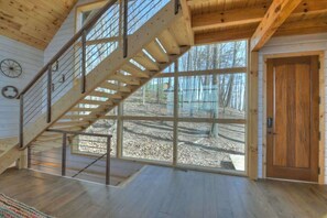 Interior - Luxury 5BR Cabin | Hot Tub & Mtn Views | Secluded (Mineral Bluff)