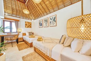 6 Schlafzimmer, Schreibtisch, Bügeleisen/Bügelbrett, WLAN