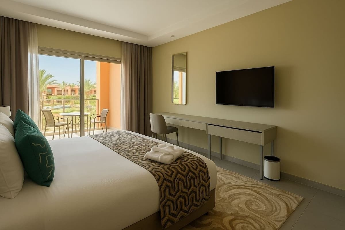 Deluxe Double or Twin Room, Pool View | Free WiFi