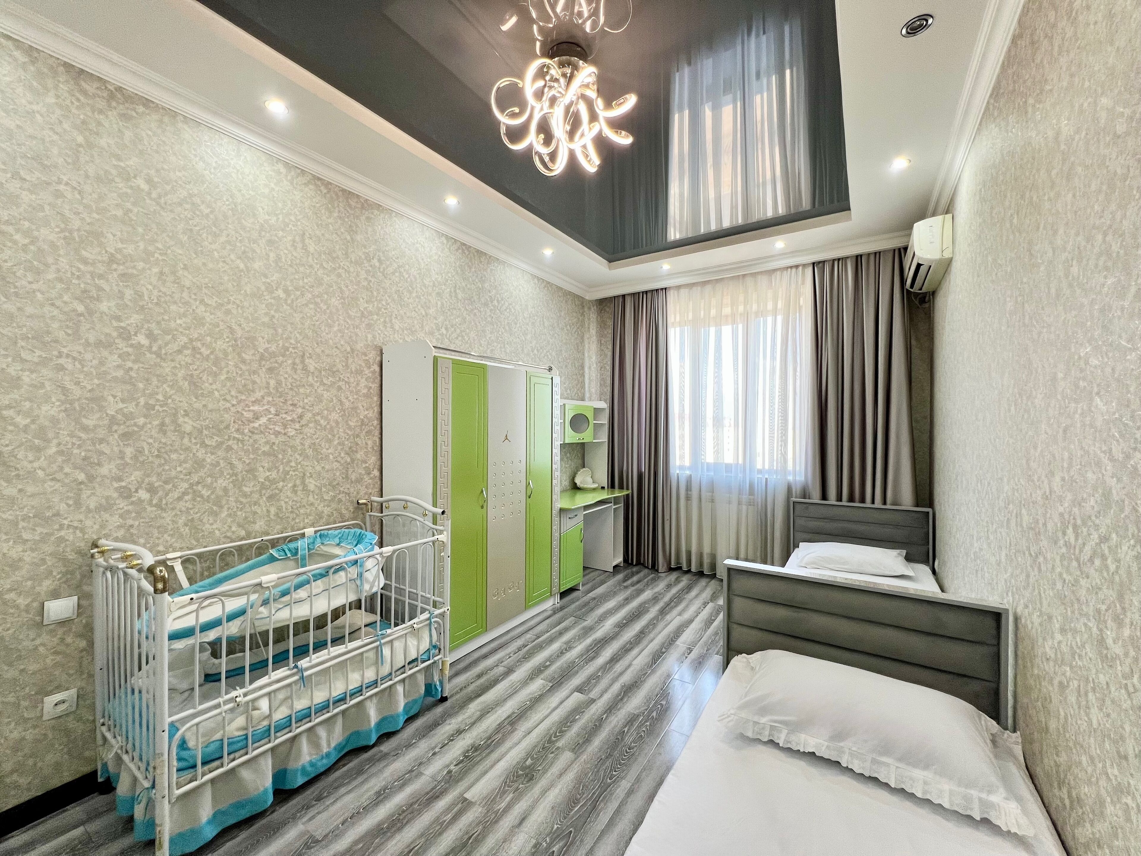 Mørklægningsgardiner, gratis Wi-Fi