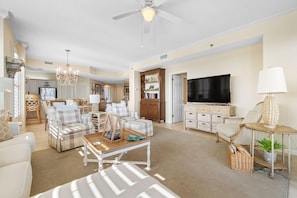 Condo, Multiple Beds (Seachase 1405W) | Living area