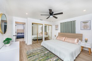 3 bedrooms, iron/ironing board, WiFi, bed sheets