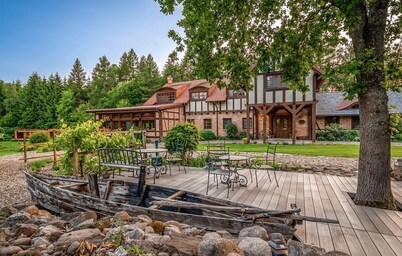 Nice home in Laczno with sauna