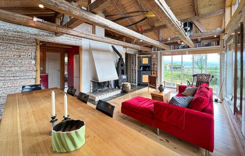 Beautiful home in Røn with sauna
