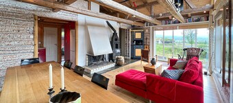 Beautiful home in Røn with sauna