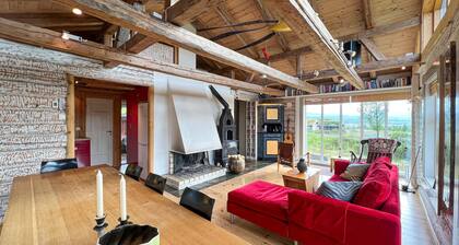 Beautiful home in Røn with sauna
