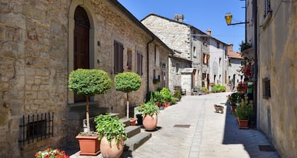 Nice home in Sestino with house a panoramic view