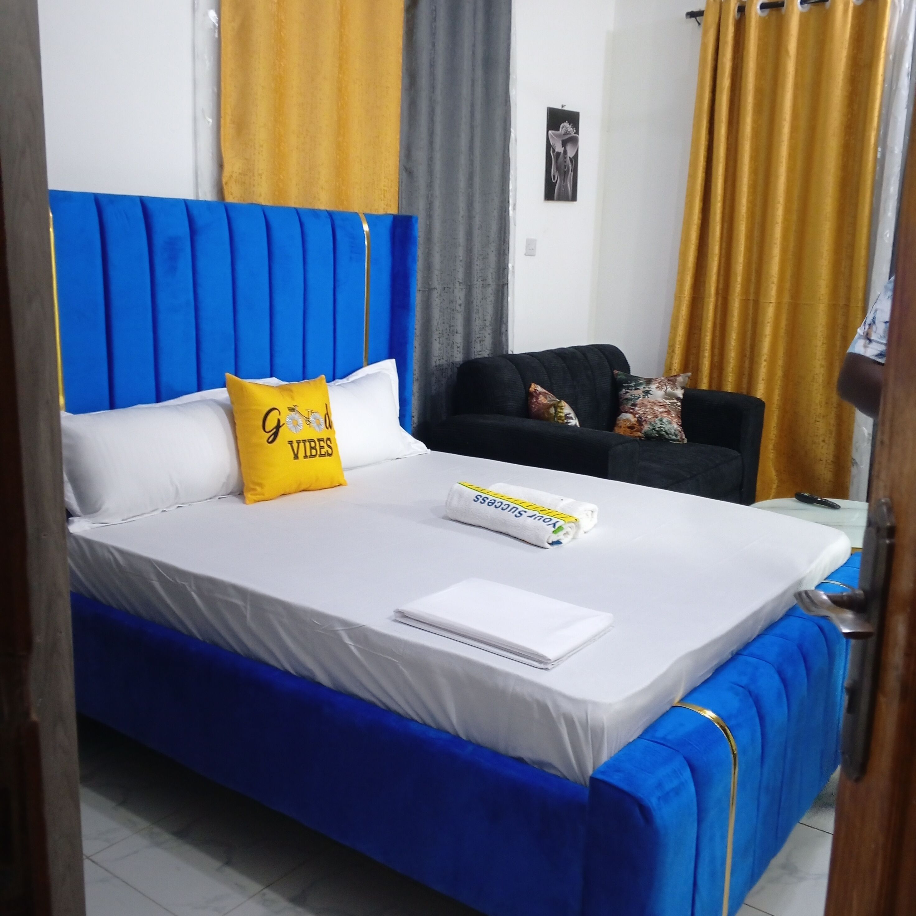 1 bedroom, iron/ironing board, internet