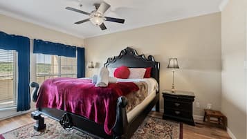 2 bedrooms, individually decorated, individually furnished