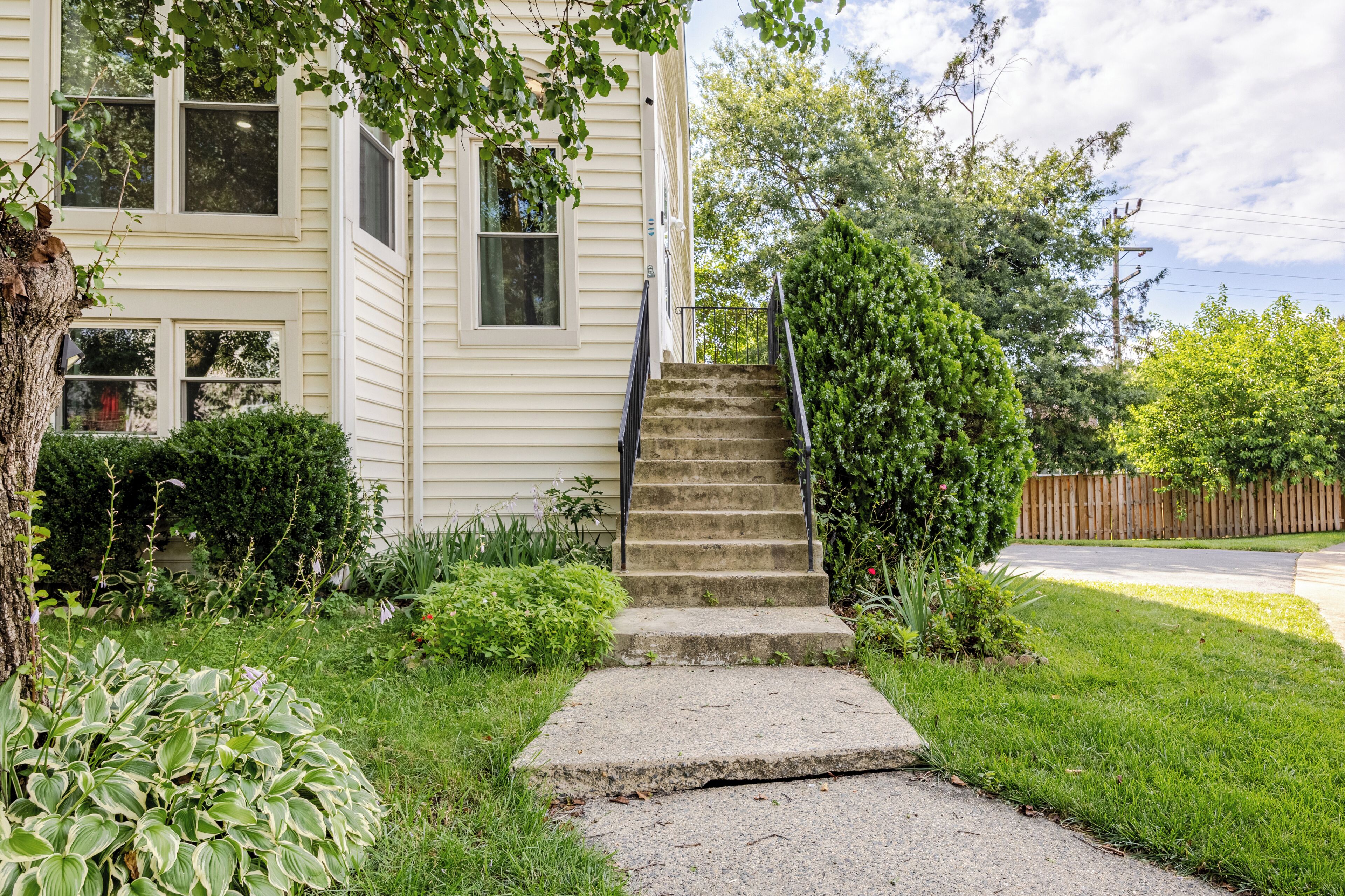 Enceinte de l’hébergement