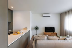 Departamento ejecutivo, balcón | Área de sala de estar