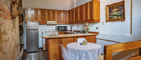 Microwave, oven, stovetop