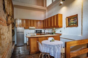 Microwave, oven, stovetop