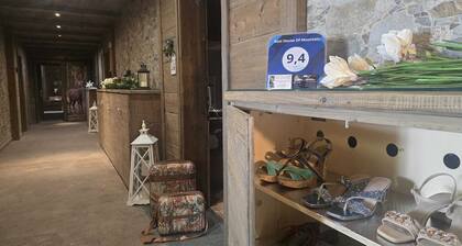 Exclusive rustic chic chalet with large furnished rooftop garden