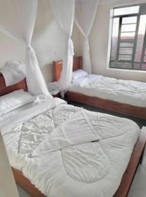 1 habitación y ropa de cama