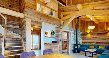 5* Chalet with spa, sauna & jacuzzi for 15 guests, direct slope access