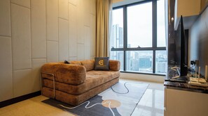 Apartment, 2 Bedrooms | Living area