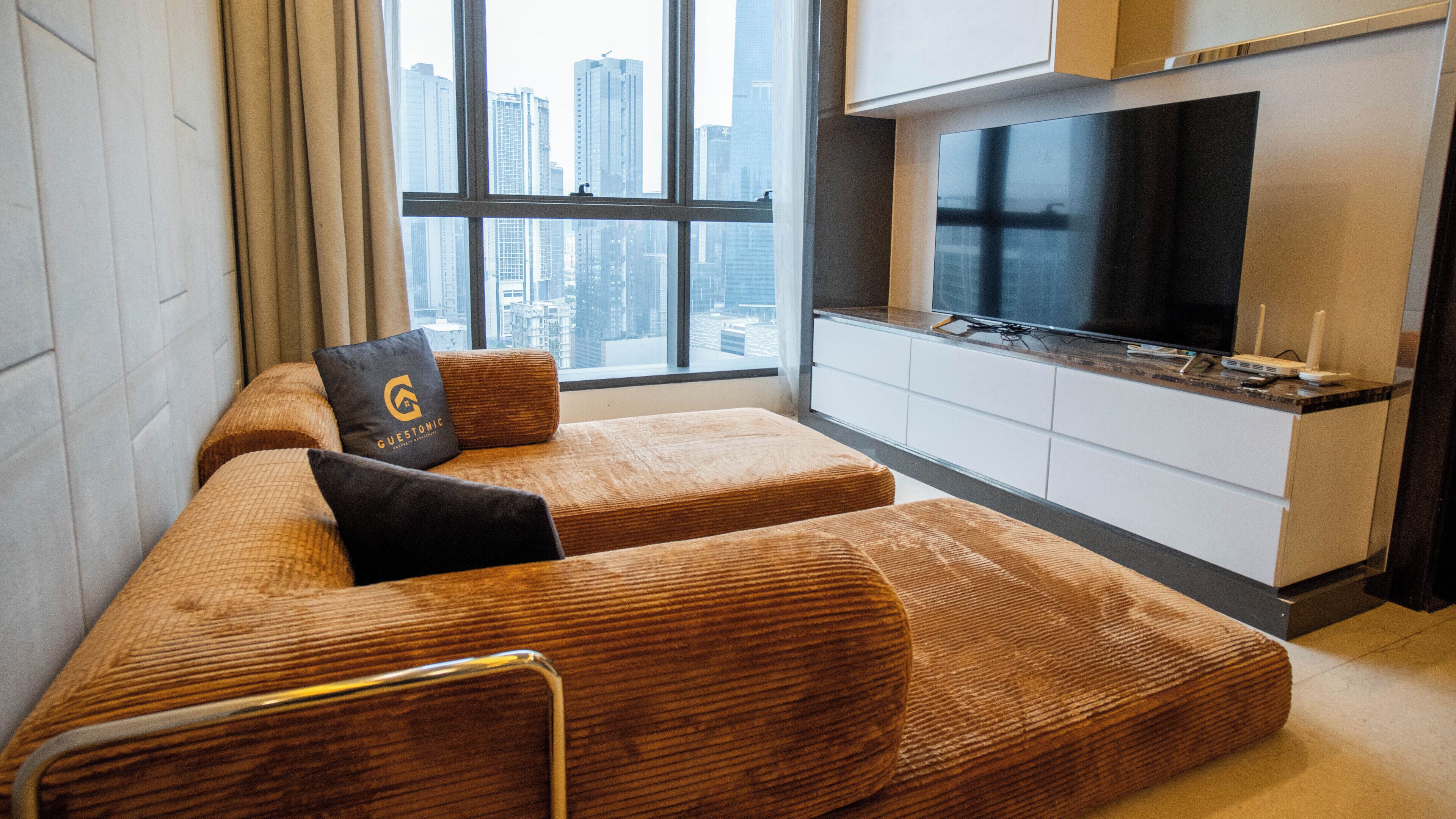 Apartment, 2 Bedrooms | Living area