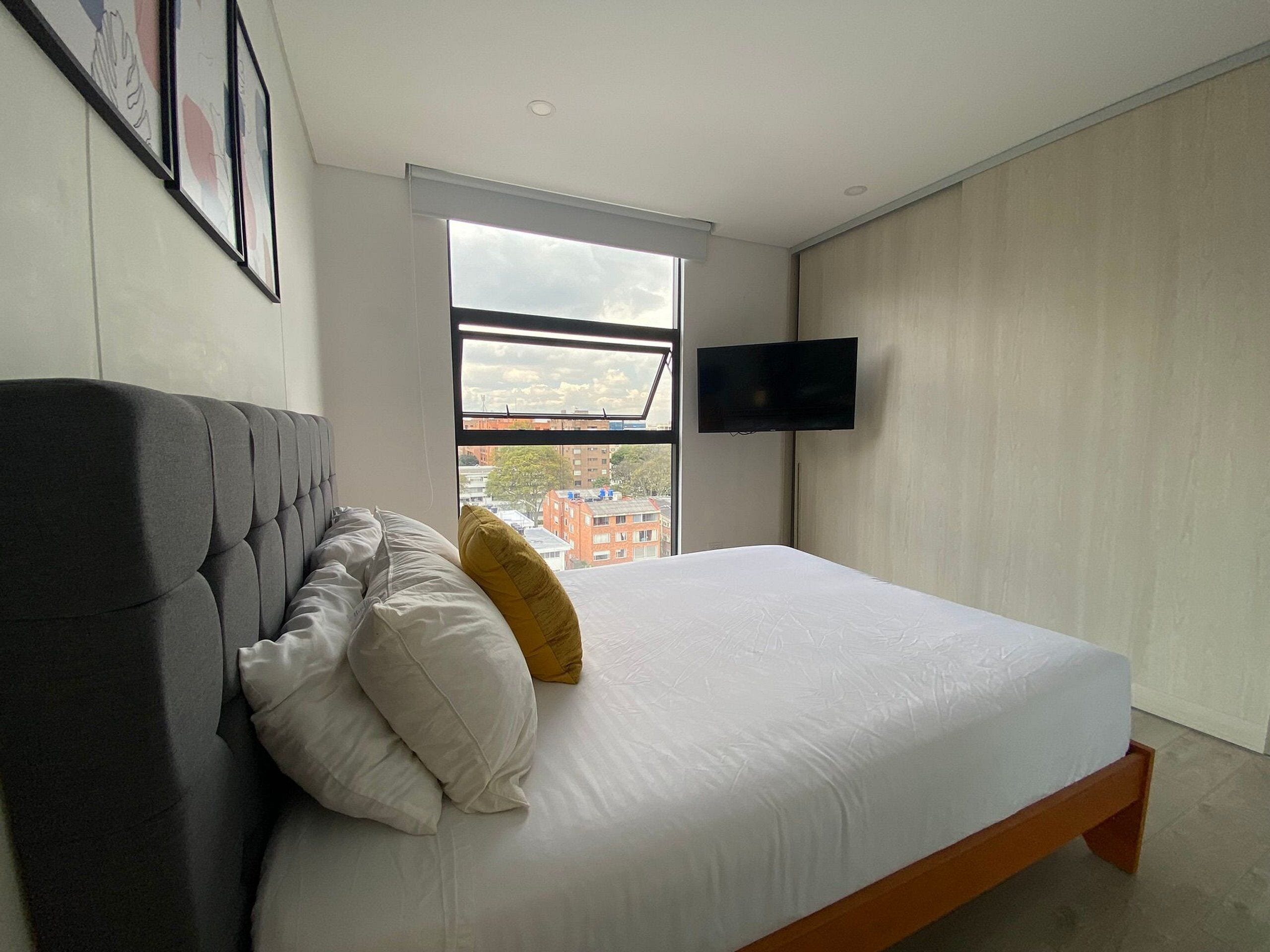 Basic Apartment | In-room safe, desk, blackout curtains, iron/ironing board